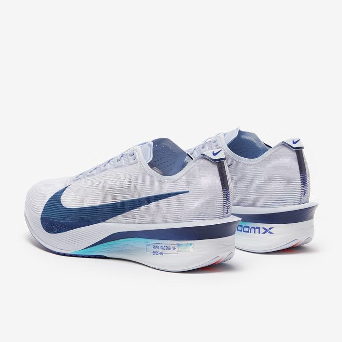 Nike Air Zoom Vaporfly Next% 4 Ghost/Blue Void/Persian Violet/Football Grey/Blue Lightning/Brt Crimson - Image 2