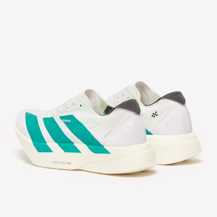 Adidas adizero Adios Pro 4 FTW White/Pure Teal/Carbon - Image 2