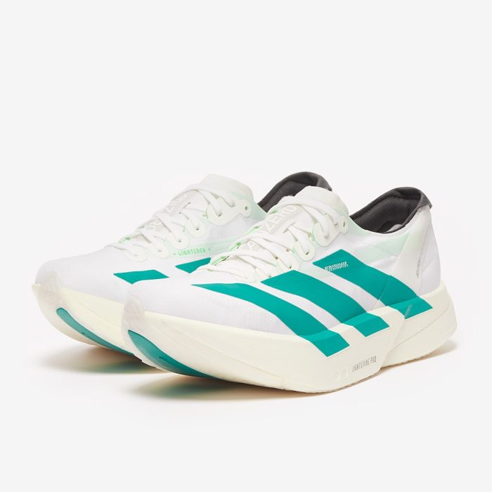 Adidas adizero Adios Pro 4 FTW White/Pure Teal/Carbon - Image 5
