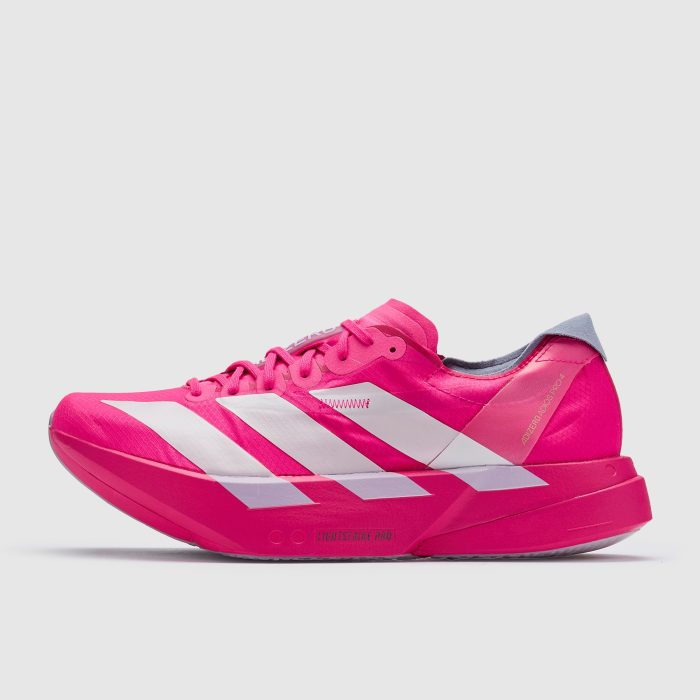Adidas adizero Adios Pro 4 Shock Pink/Zero Met./Aurora Plum - Image 4