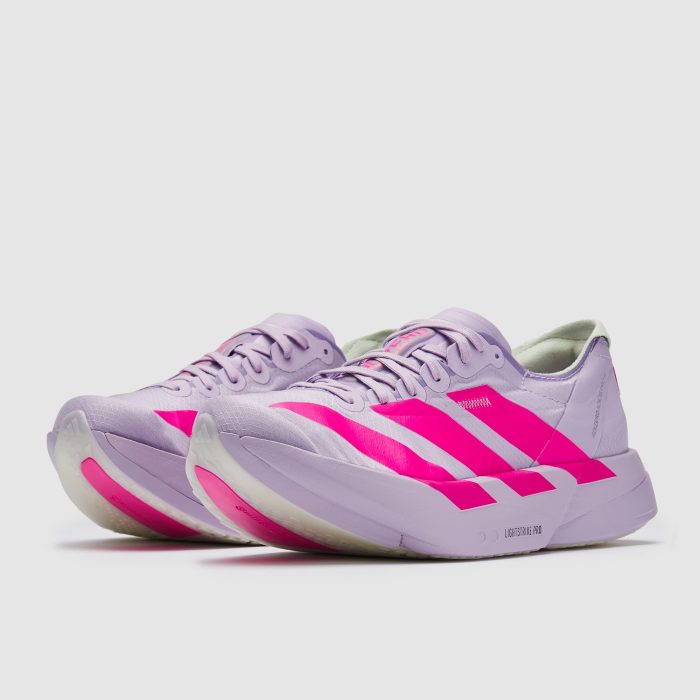 Adidas adizero Adios Pro 4 Powder Plum/Shock Pink/Dash Grey - Image 4