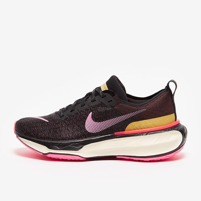 Nike Invincible Run 3 Earth/Pink Spell-Black-Wheat Gold - Image 2