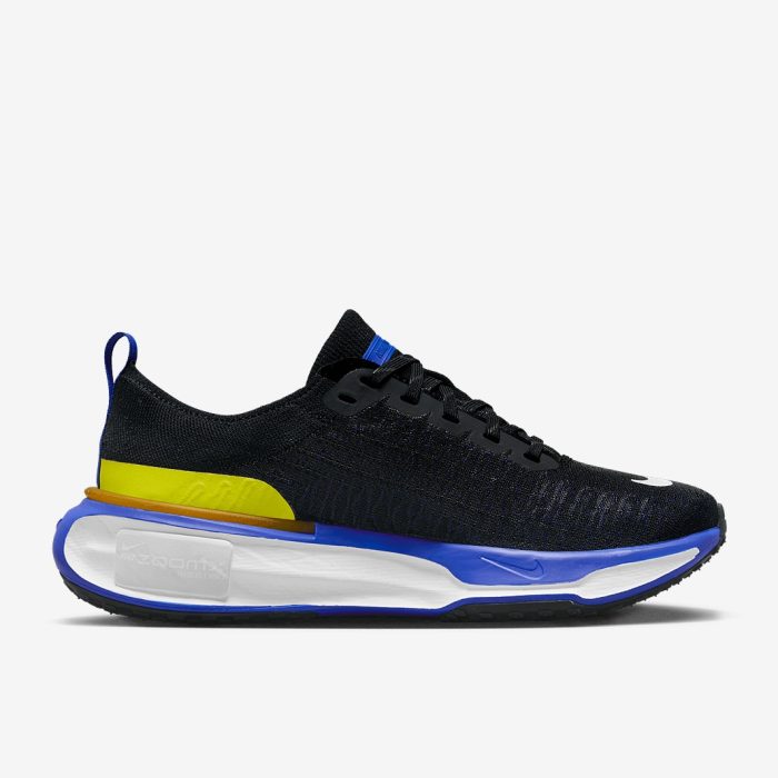 Nike Invincible Run 3 Black/White-Racer Blue-High Voltage - Image 4
