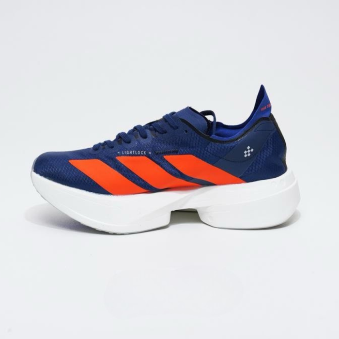 Adidas adizero Adios Pro 4 Dark Blue / Impact Orange / Lucid Blue - Image 3
