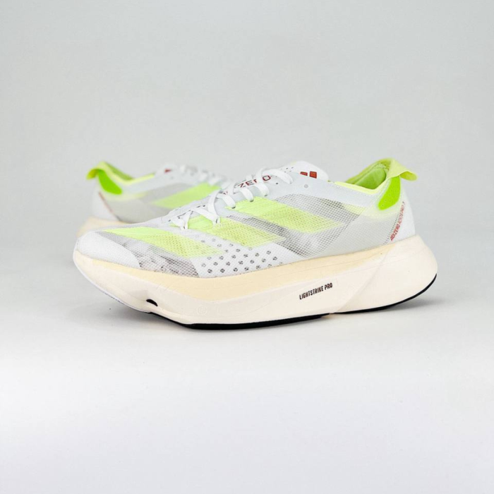 Adidas adizero Adios Pro 3 White Neon Green - Image 4