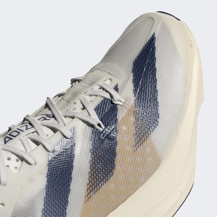 Adidas adizero Adios Pro 3 Cloud White/Dark Blue/Gold Metallic - Image 3