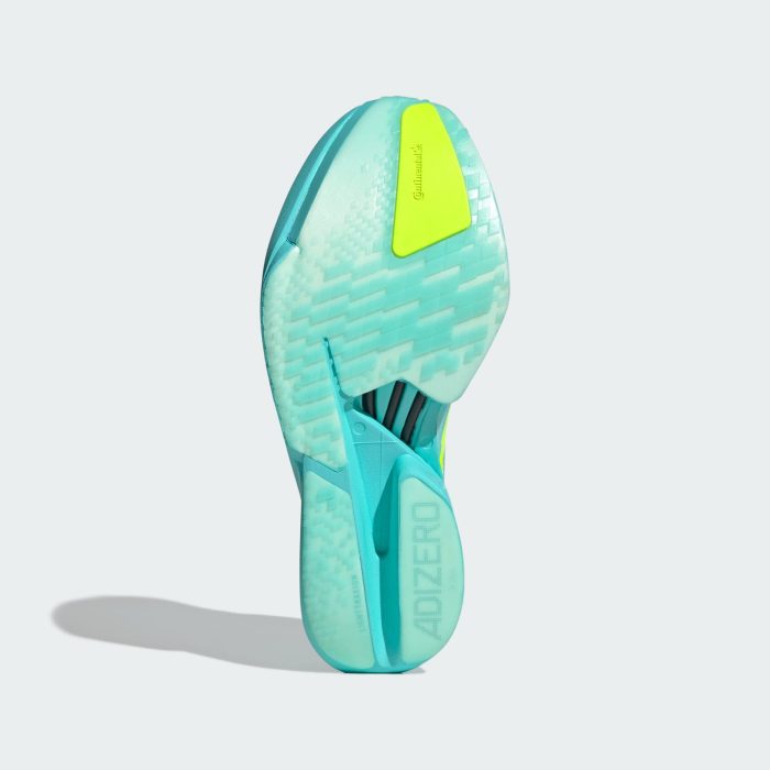 Adidas adizero Adios Pro 4 Aqua/Lucid Lemon/Mint - Image 3