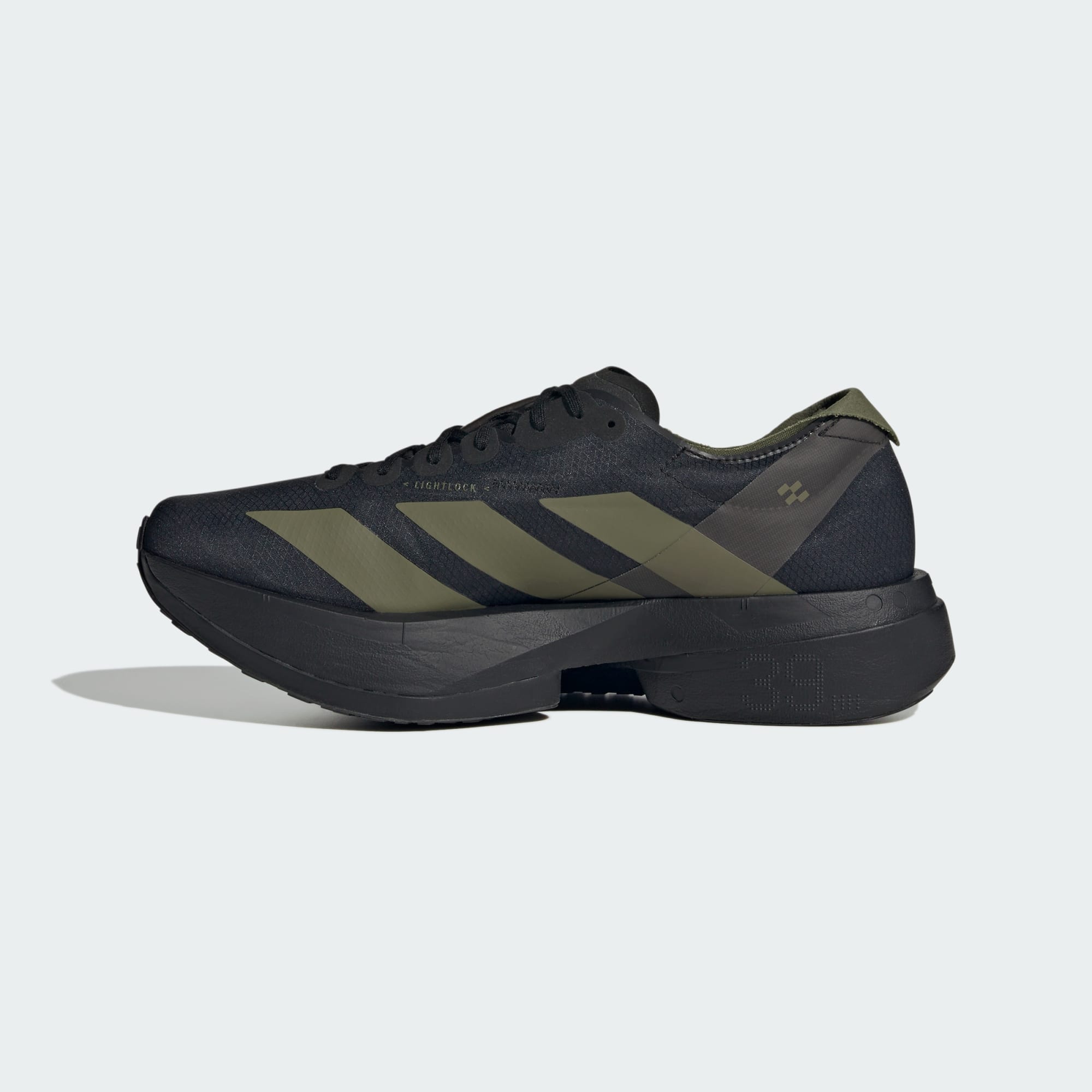 4068803611324_1_1953946 Adidas adizero Adios Pro 4 Core Black/Focus Olive/Charcoal - Image 1