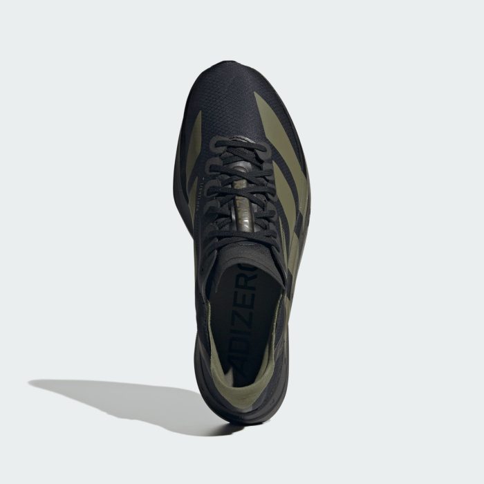 Adidas adizero Adios Pro 4 Core Black/Focus Olive/Charcoal - Image 5
