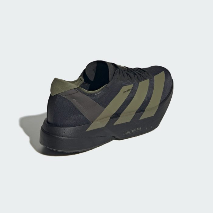 Adidas adizero Adios Pro 4 Core Black/Focus Olive/Charcoal - Image 4
