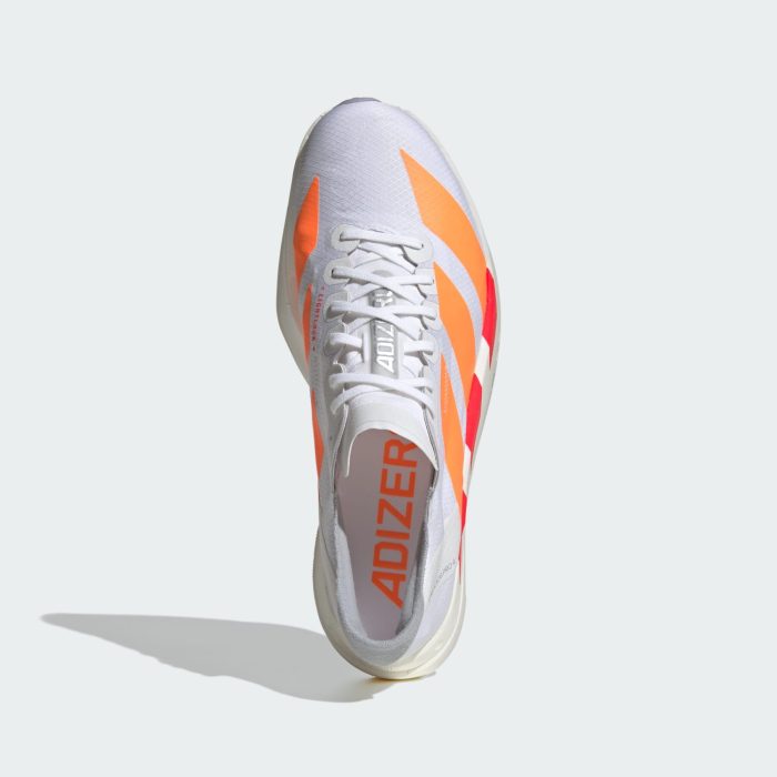 Adidas adizero Adios Pro 4 Ftwr White/Lucid Orange/Lucid Red - Image 6