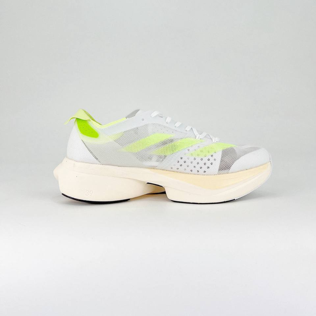 4_4eca78d5-af0a-4c98-bdab-f73dc792516c Adidas adizero Adios Pro 3 White Neon Green - Image 1
