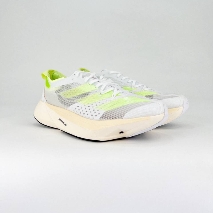 Adidas adizero Adios Pro 3 White Neon Green - Image 3