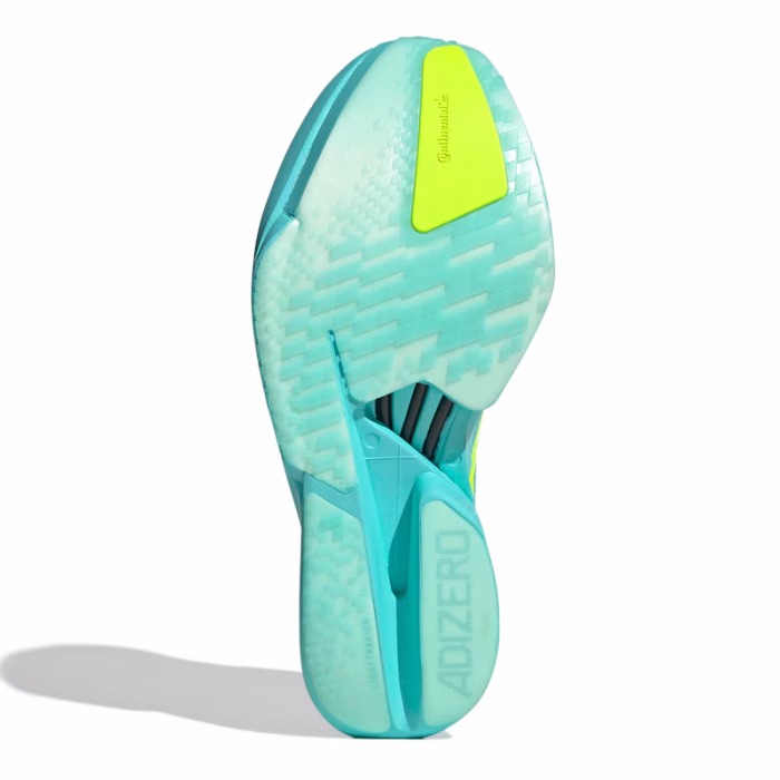 Adidas adizero Adios Pro 4 Semi Flash Aqua / Lucid Lemon / Mint Ton - Image 3
