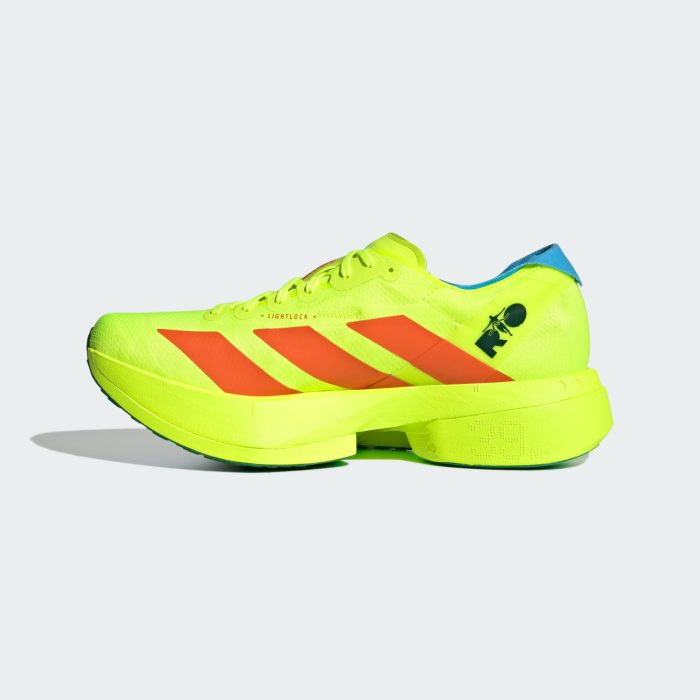 Adidas adizero Adios Pro 4 Lucid Lemon / Semi Impact Orange / Cloud White - Image 6