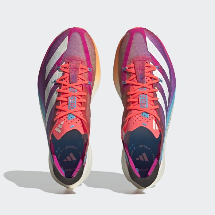Adidas adizero Adios Pro 3 Signal Pink / Cloud White / Signal Cyan/ - Image 6