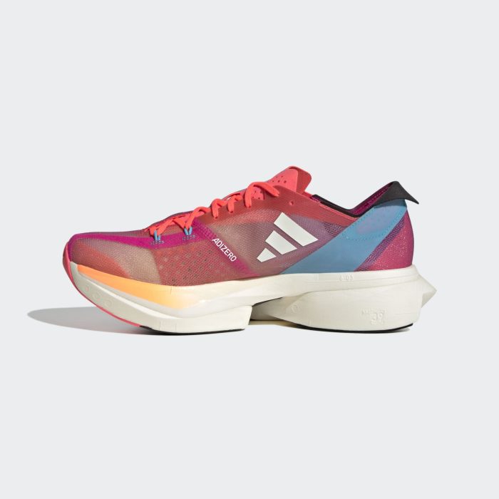 Adidas adizero Adios Pro 3 Signal Pink / Cloud White / Signal Cyan/ - Image 2
