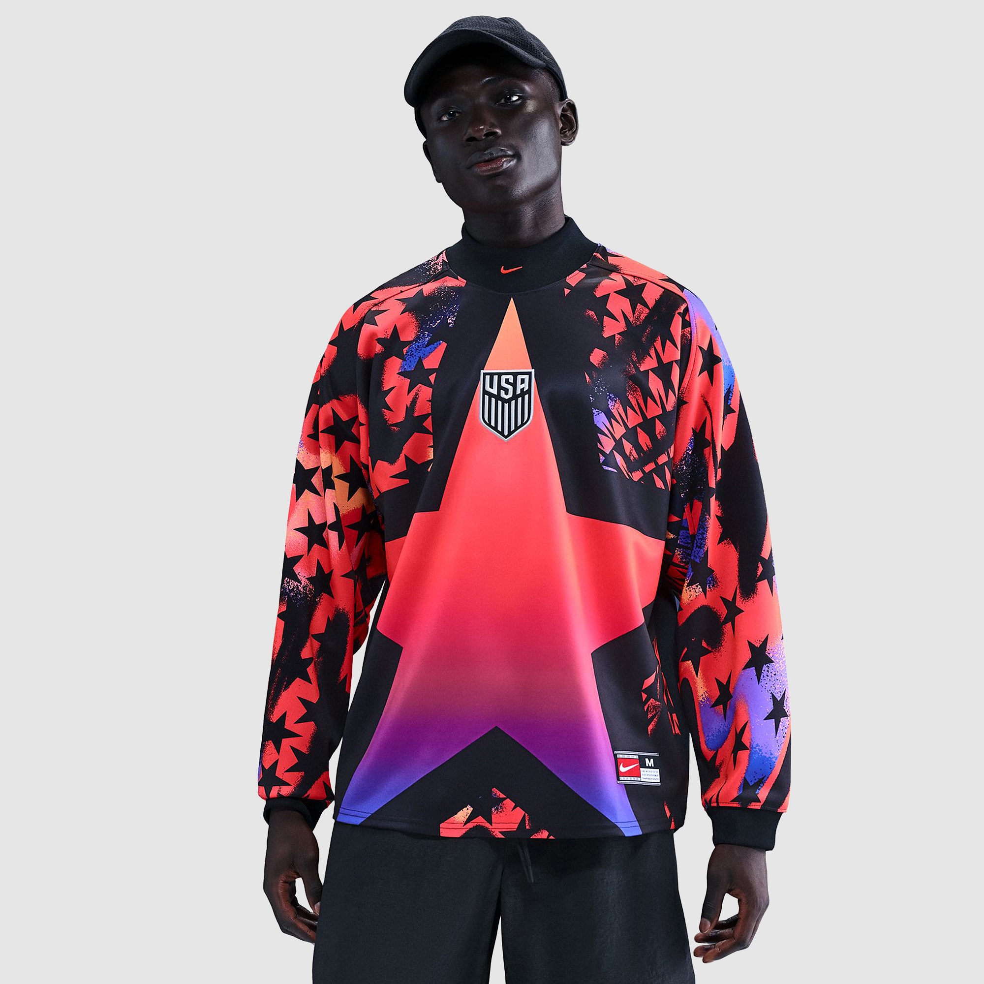 1039981_Main_2075938 USA 2026 Goalkeeper Long Sleeve Jersey – Fan Version - Image 1