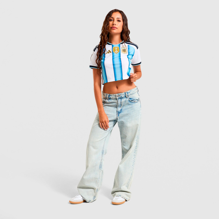 Argentina 2026 Home Cropped Jersey – Women’s - Image 4