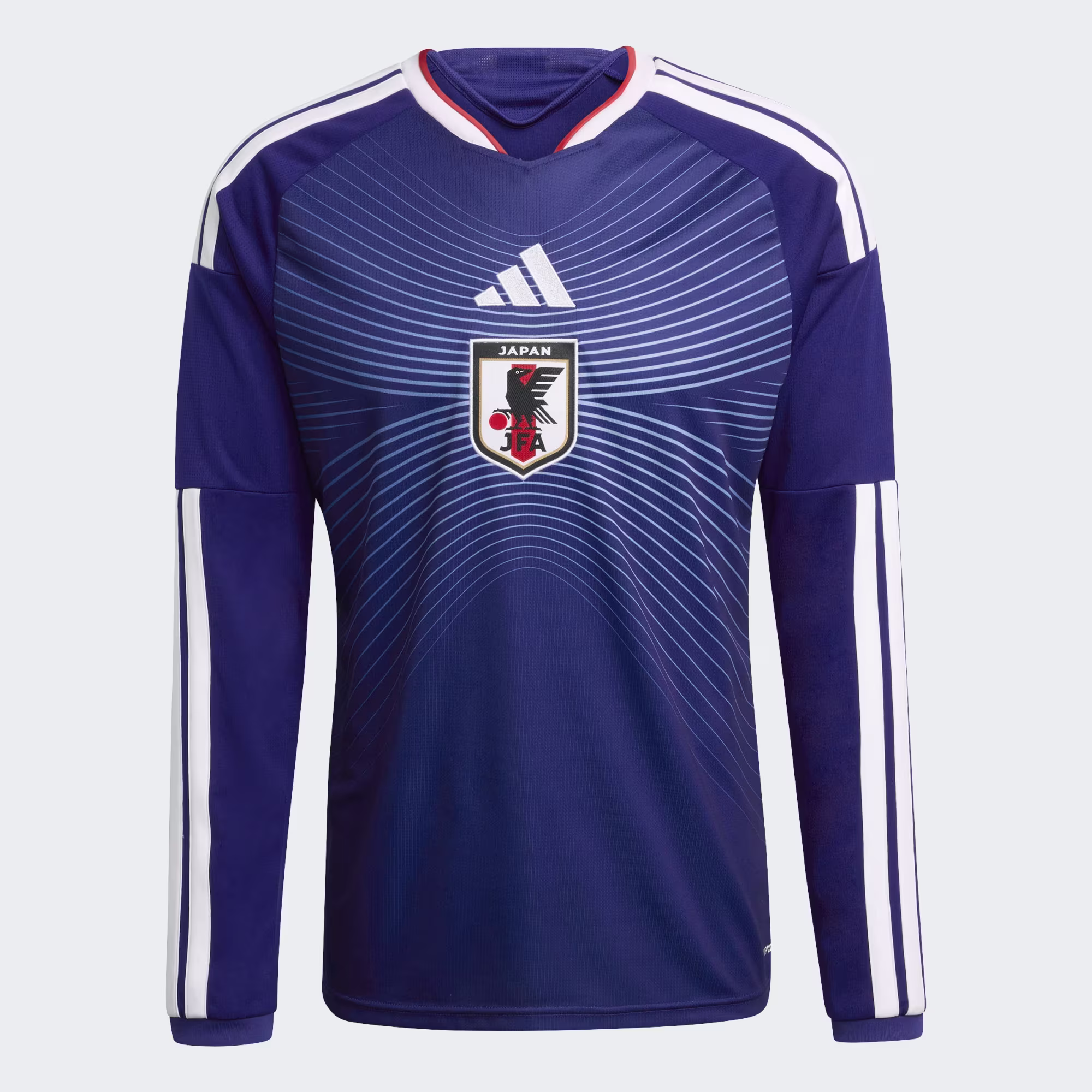 2026_JZ9680_01_laydown Japan 2026 Home Long Sleeve Jersey – Fan Version - Image 1