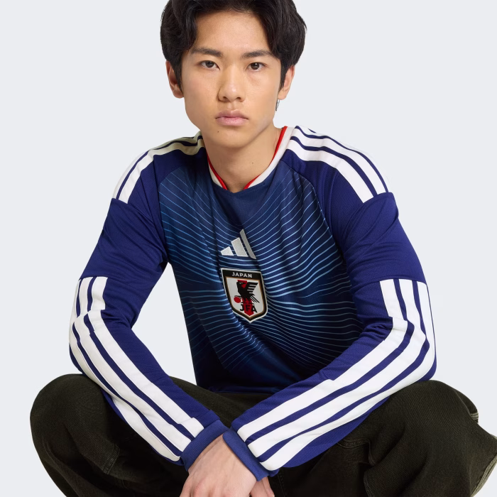 Japan 2026 Home Long Sleeve Jersey – Fan Version - Image 3