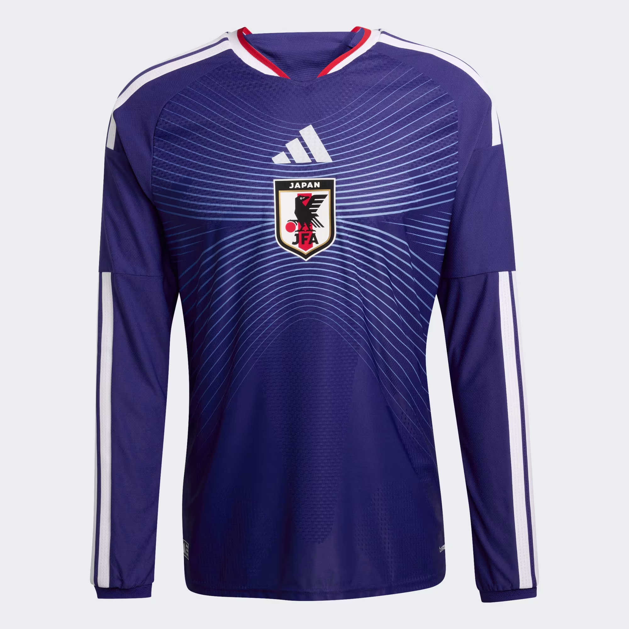 2026_JZ9681_01_laydown Japan 2026 Home Long Sleeve Jersey – Player Version - Image 1