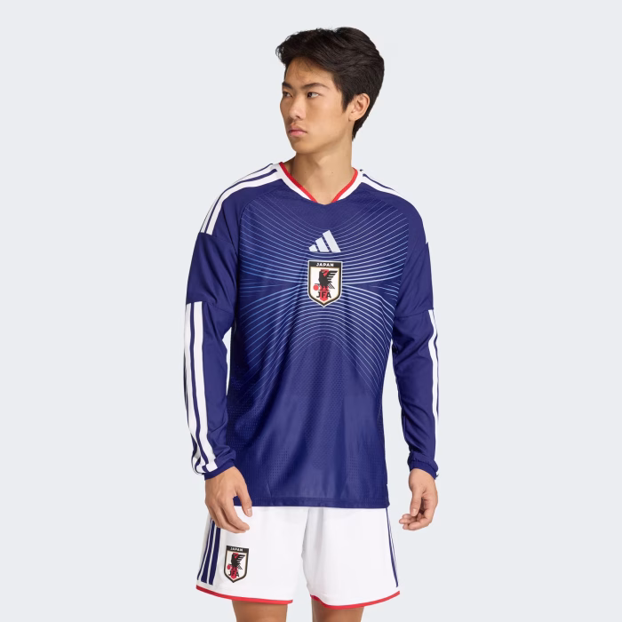 Japan 2026 Home Long Sleeve Jersey – Player Version - Image 8