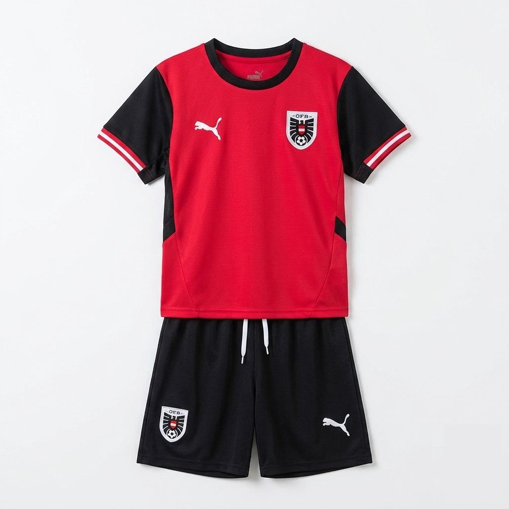 Austria kids set Austria 2026 Home - Kids Kit - Image 1