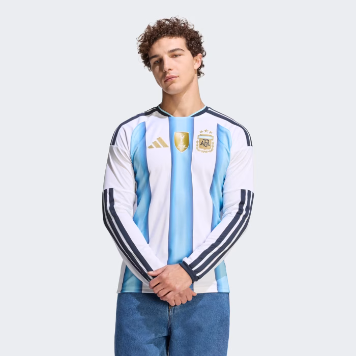 Argentina 2026 Home Long Sleeve Jersey – Fan Version - Image 7