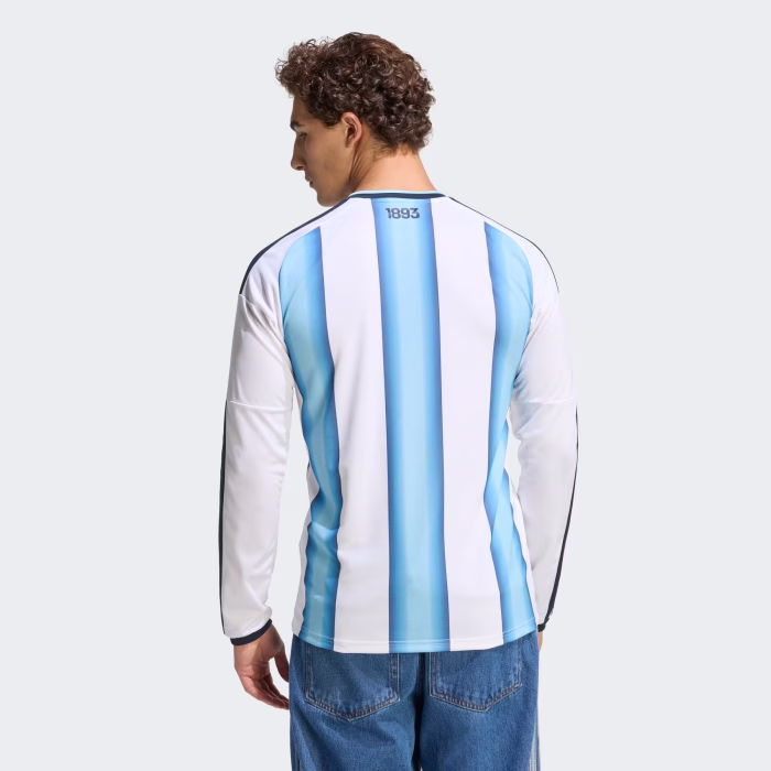 Argentina 2026 Home Long Sleeve Jersey – Fan Version - Image 6