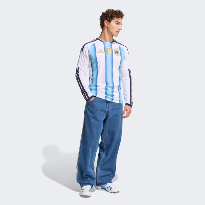 Argentina 2026 Home Long Sleeve Jersey – Fan Version - Image 5
