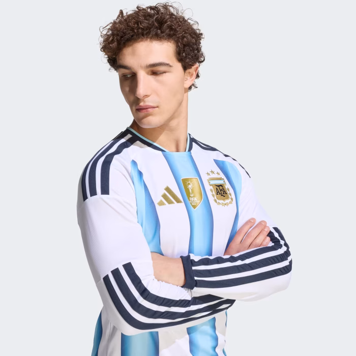 Argentina 2026 Home Long Sleeve Jersey – Fan Version - Image 3
