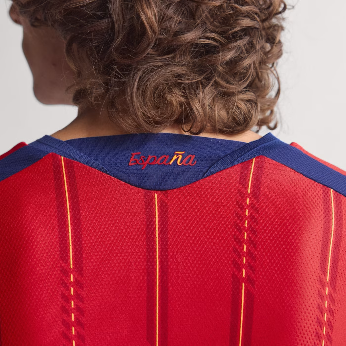 Spain 2026 Home Long Sleeve Jersey – Player Version - Image 5