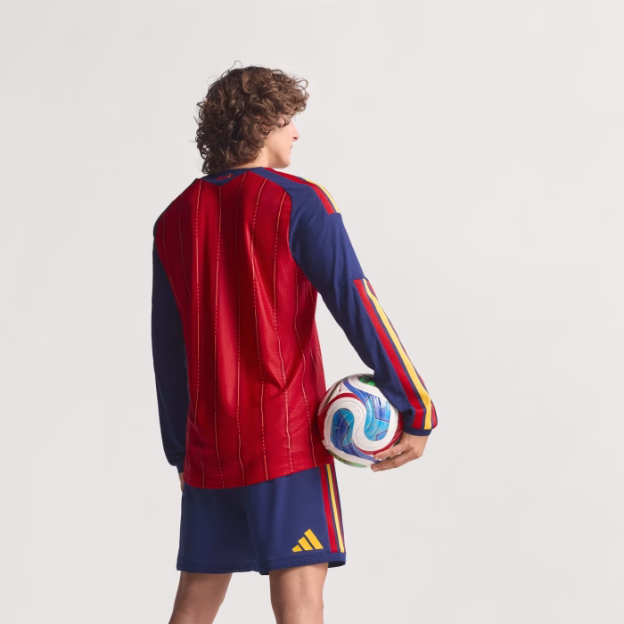 Spain 2026 Home Long Sleeve Jersey – Player Version - Image 10