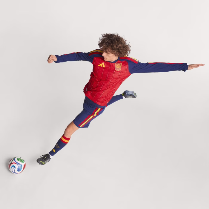 Spain 2026 Home Long Sleeve Jersey – Player Version - Image 9