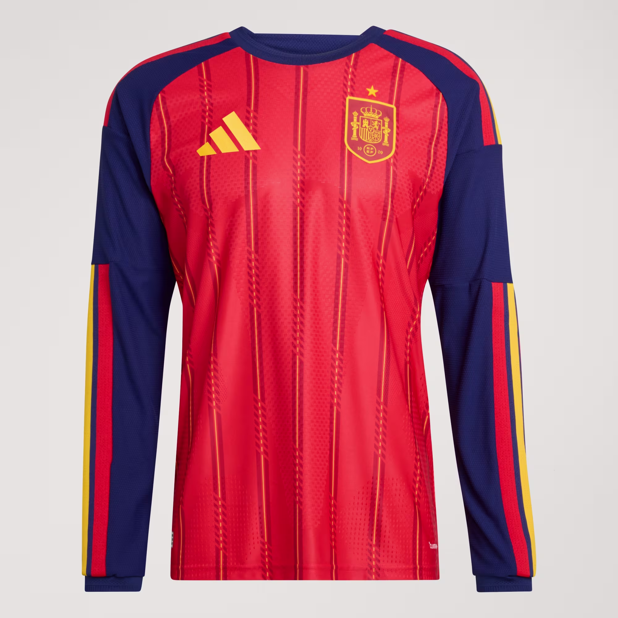 Spain 2026 Home Long Sleeve Jersey – Player Version - Image 1