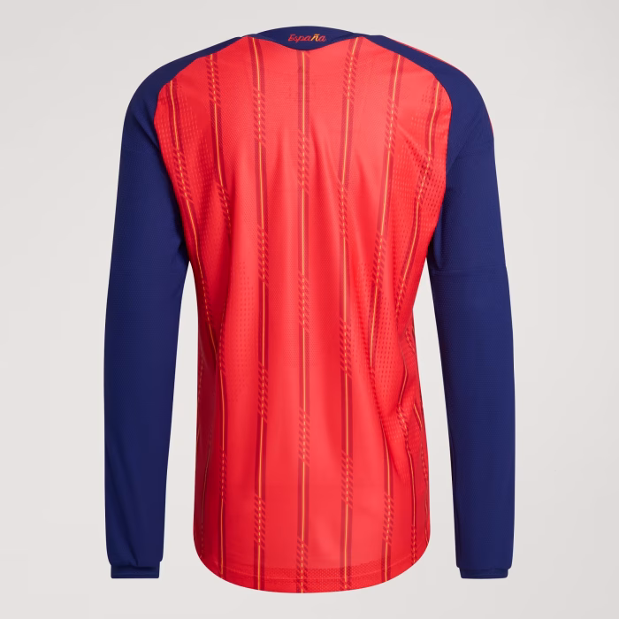 Spain 2026 Home Long Sleeve Jersey – Player Version - Image 2