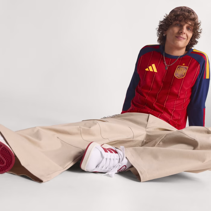 Spain 2026 Home Long Sleeve Jersey – Player Version - Image 7