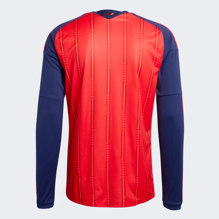 Spain 2026 Home Long Sleeve Jersey – Fan Version - Image 2