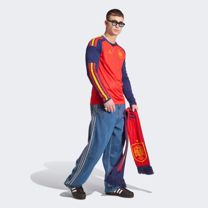Spain 2026 Home Long Sleeve Jersey – Fan Version - Image 6