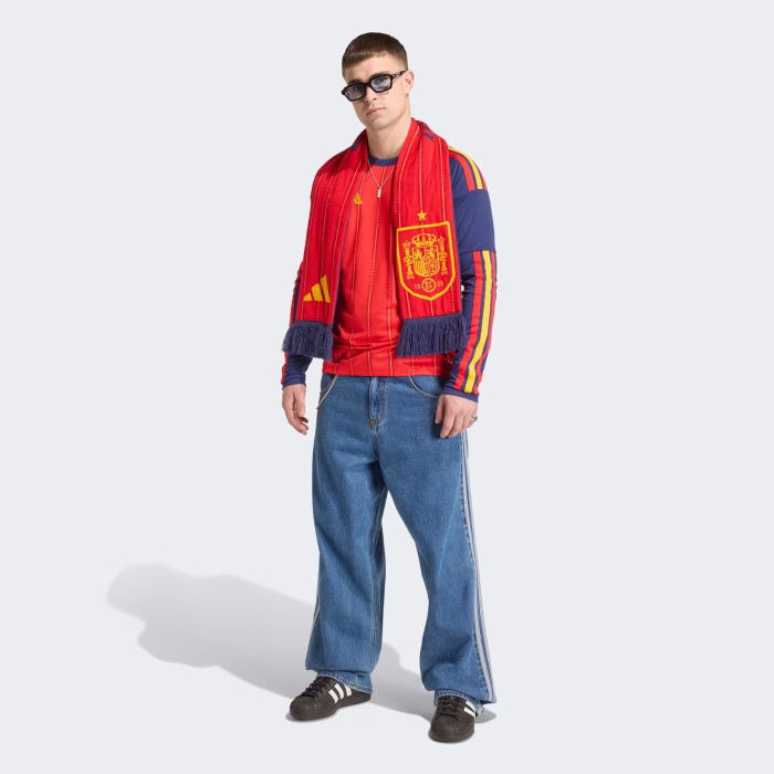 Spain 2026 Home Long Sleeve Jersey – Fan Version - Image 5