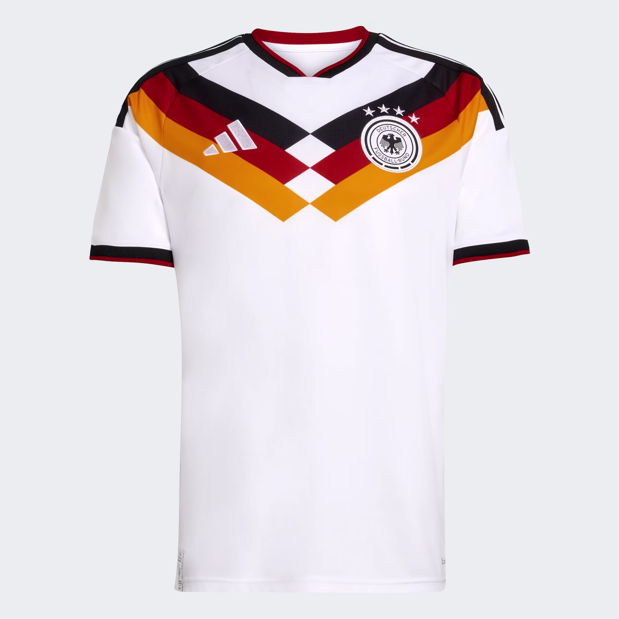 Deutschland_26_Heimtrikot_Weiss_KD8363_01_laydown Germany 2026 Home Jersey – Fan Version - Image 1