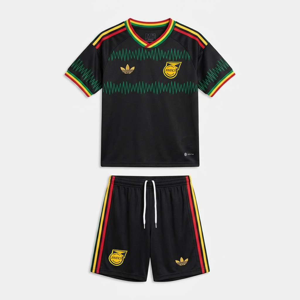 Jamaica kids set Jamaica 2026 Away - Kids Kit - Image 1