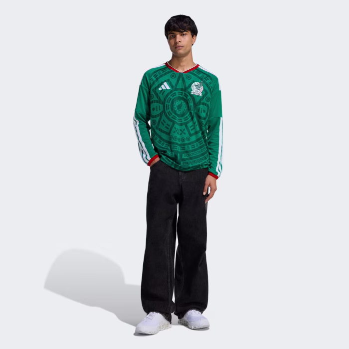 Mexico 2026 Home Long Sleeve Jersey – Fan Version - Image 5