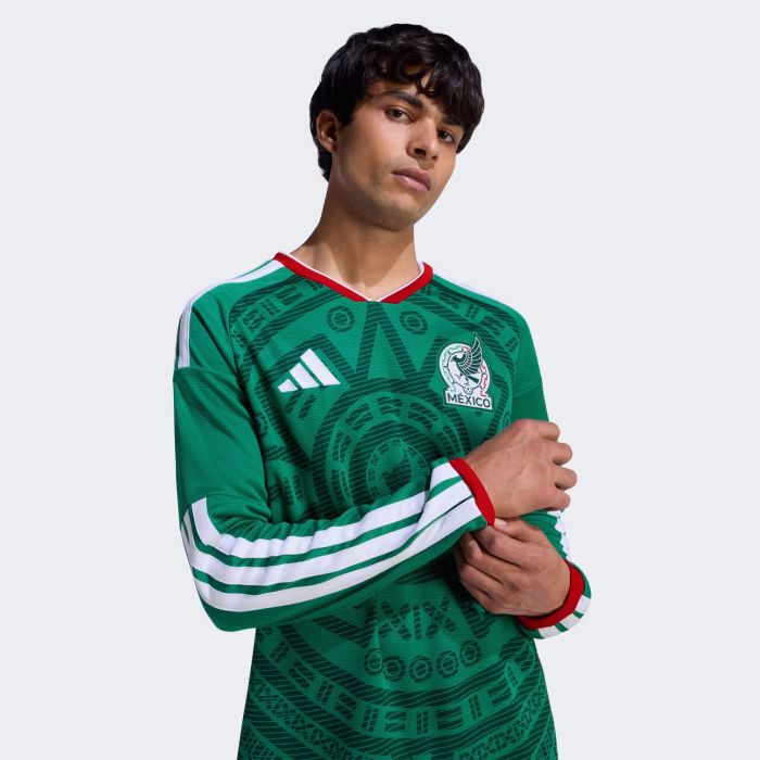 Mexico 2026 Home Long Sleeve Jersey – Fan Version - Image 4
