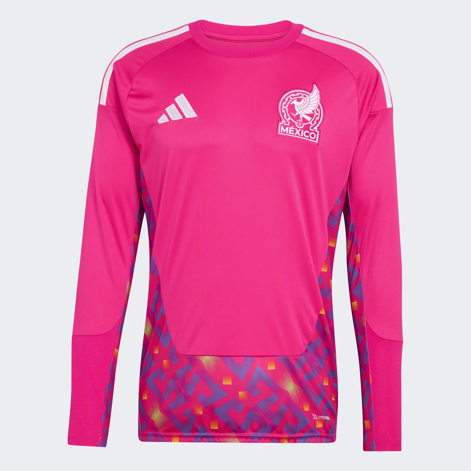 Mexico 2026 Goalkeeper Long Sleeve Jersey – Fan Version - Image 1