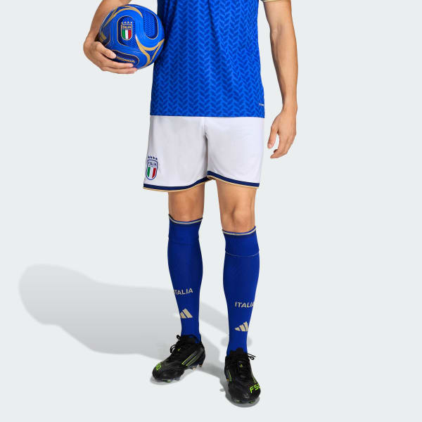 Short_Home_Italia_26_Bianco_JL6941_21_model Italy 2026 Home Shorts - Fan Version - Image 1