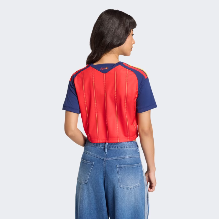 Spain 2026 Home Cropped Jersey – Women’s - Image 7