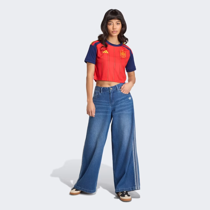 Spain 2026 Home Cropped Jersey – Women’s - Image 5